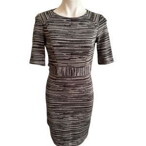 Trina Turk black/grey sheath dress - size 4